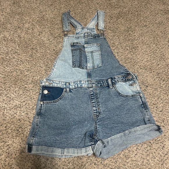 Jordache Kids Blue Denim Overalls - Picture 1 of 4